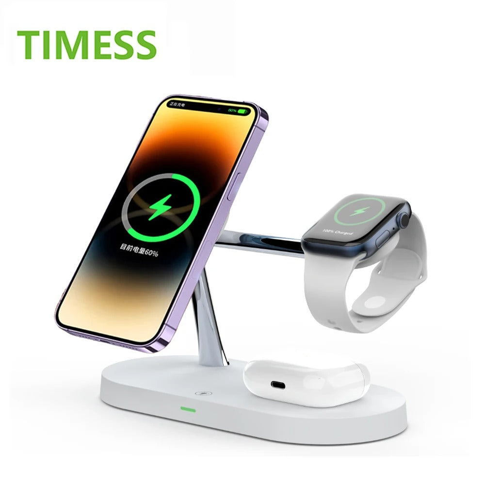 The Ultimate Sleek 3 in 1 Wireless Charger